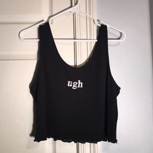 Forever 21 tank crop top.